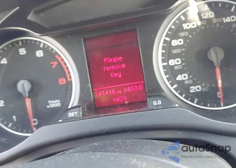 2011 Audi A4 2.0T Premium z USA, uszkodzony, nr VIN WAUFFAFL0BN048990